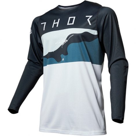 Thor prime pro apolli fighter blue/camo jersey μπλουζα